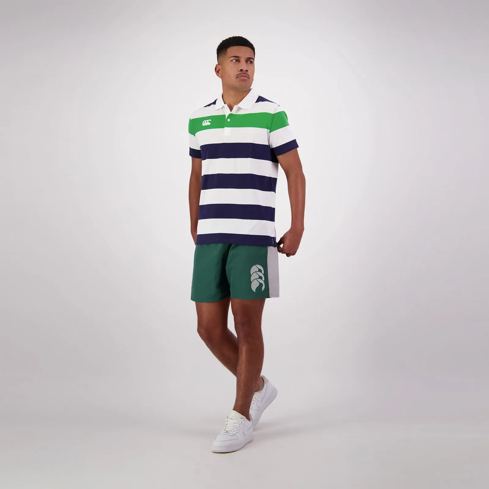 Canterbury Mens Engineered Stripe Polo- 2 colours