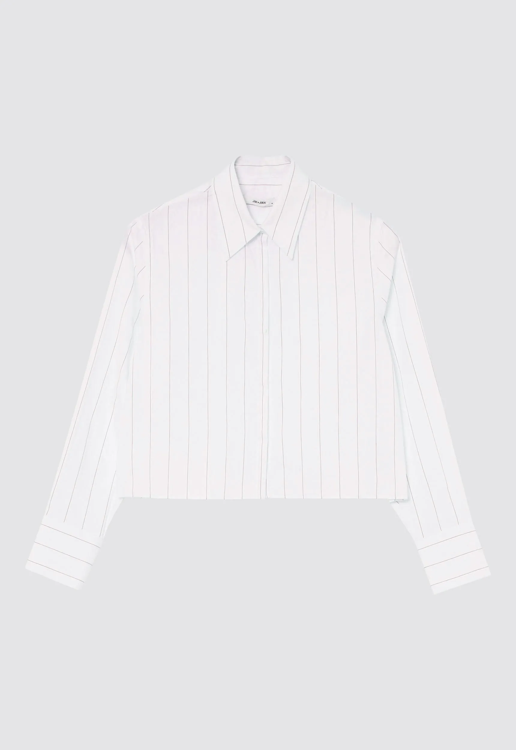 Cart Cotton Shirt - Chocolate Brown Stripe