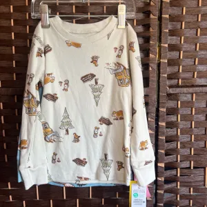 Carters,Blue/White,2T,2 Tops