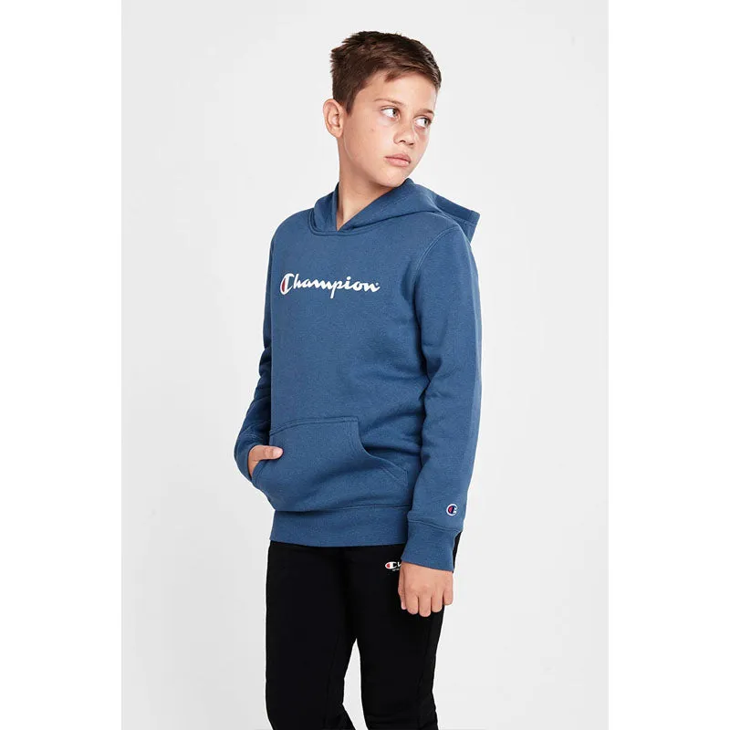 Champion Kids Script Hoodie