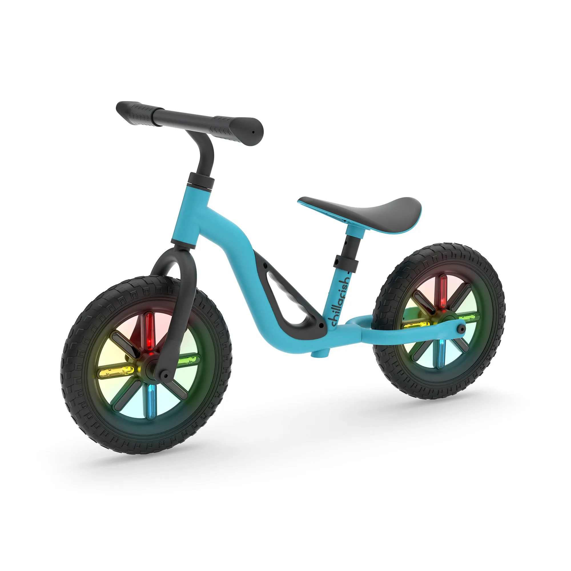 Charlie GLOW - 10" balance bike with light-up wheels