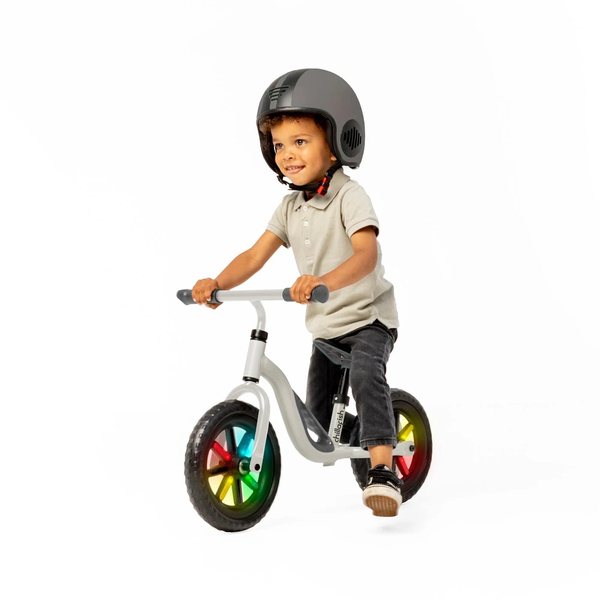 Charlie GLOW - 10" balance bike with light-up wheels
