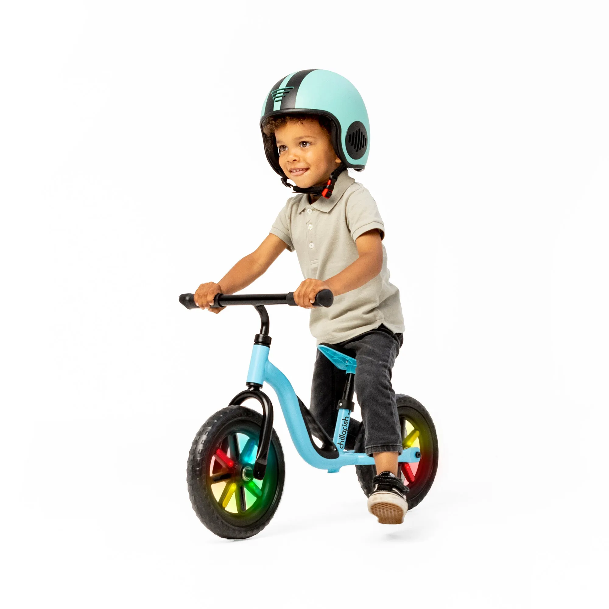 Charlie GLOW - 10" balance bike with light-up wheels
