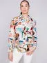 CharlieB Story Printed Long Sleeve Button-Up top