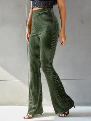 Charlotte - high-waisted cord pants