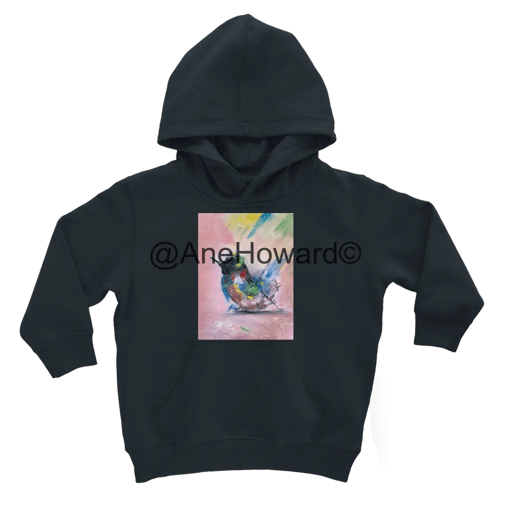 Classic Kids Cotton Hoodie Abstract Bird