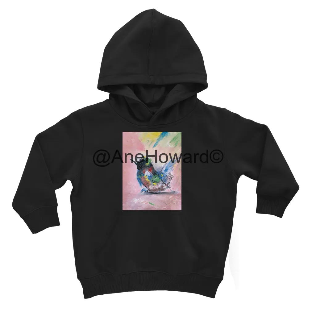 Classic Kids Cotton Hoodie Abstract Bird