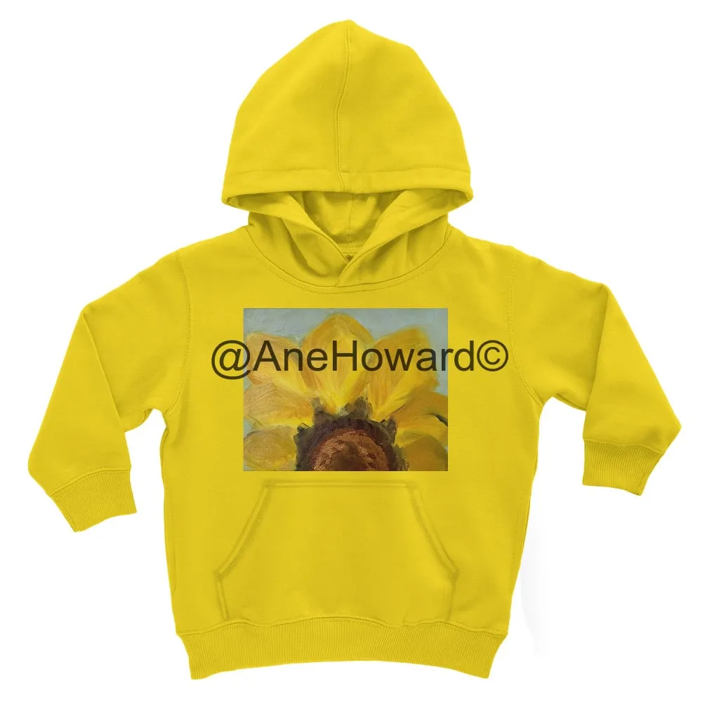 Classic Kids Cotton Hoodie Sunflower