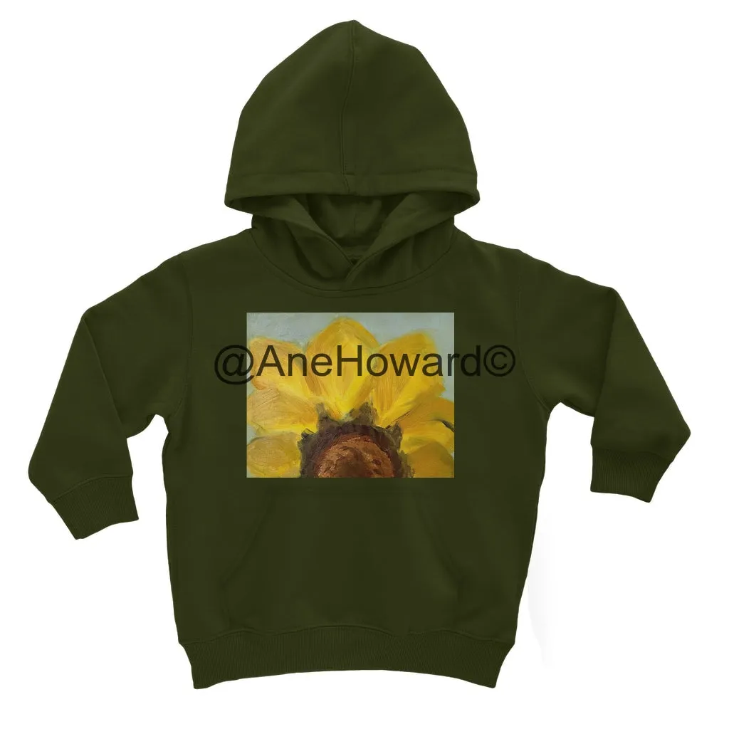 Classic Kids Cotton Hoodie Sunflower