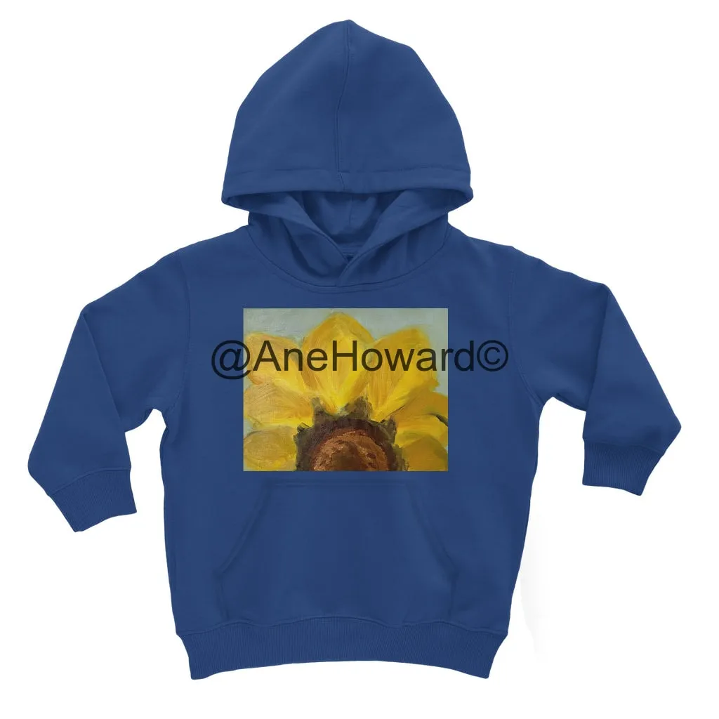 Classic Kids Cotton Hoodie Sunflower