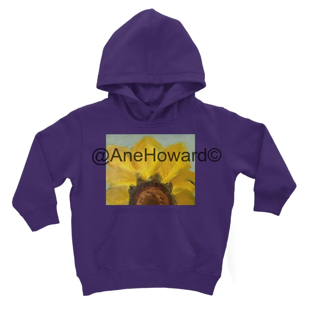 Classic Kids Cotton Hoodie Sunflower
