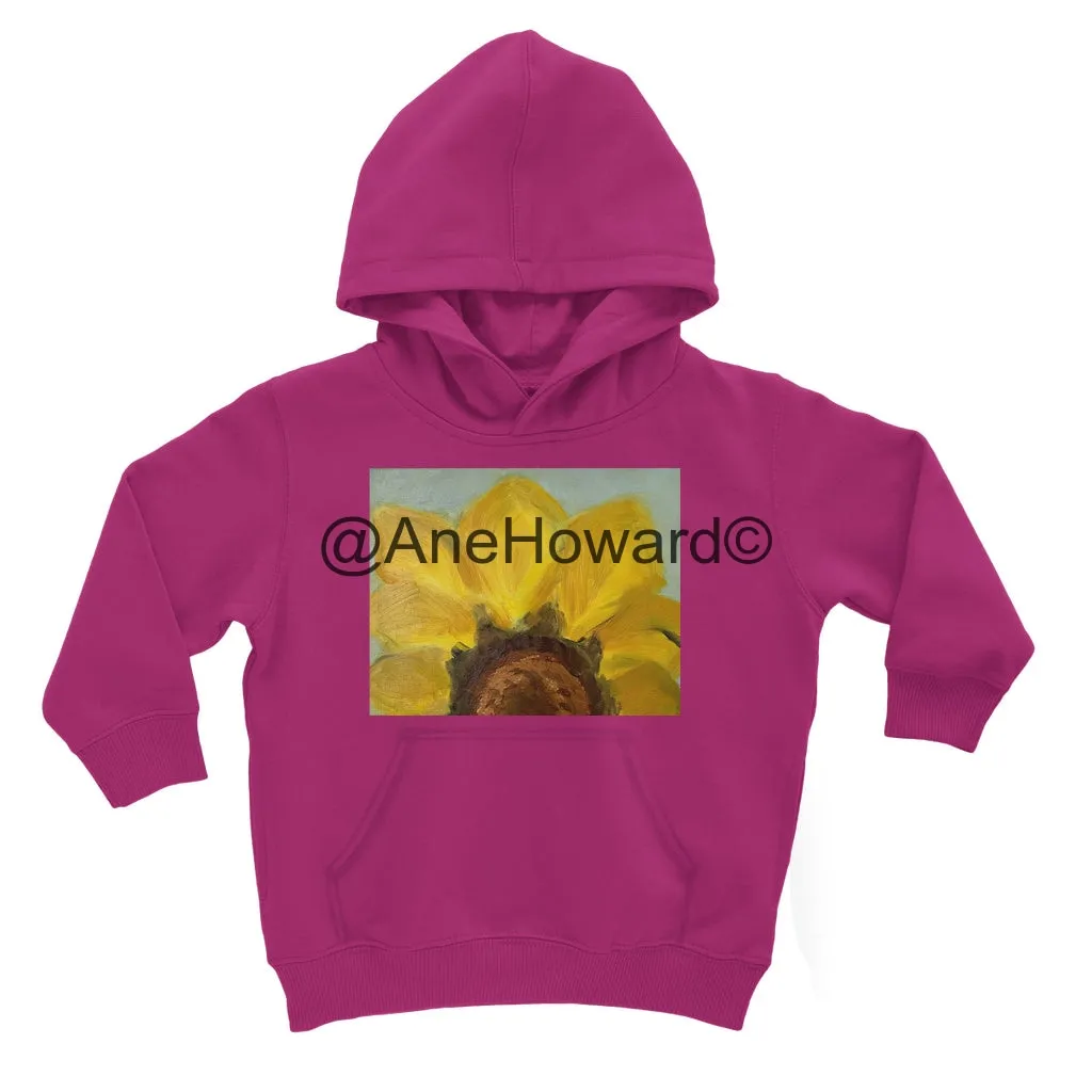 Classic Kids Cotton Hoodie Sunflower