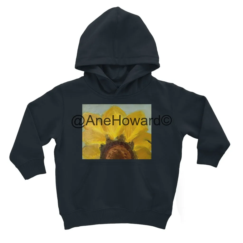 Classic Kids Cotton Hoodie Sunflower