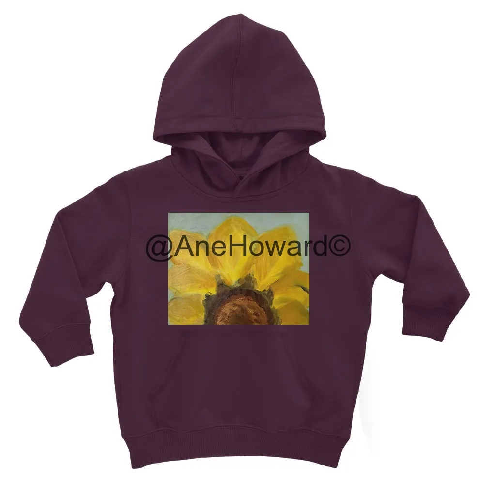 Classic Kids Cotton Hoodie Sunflower