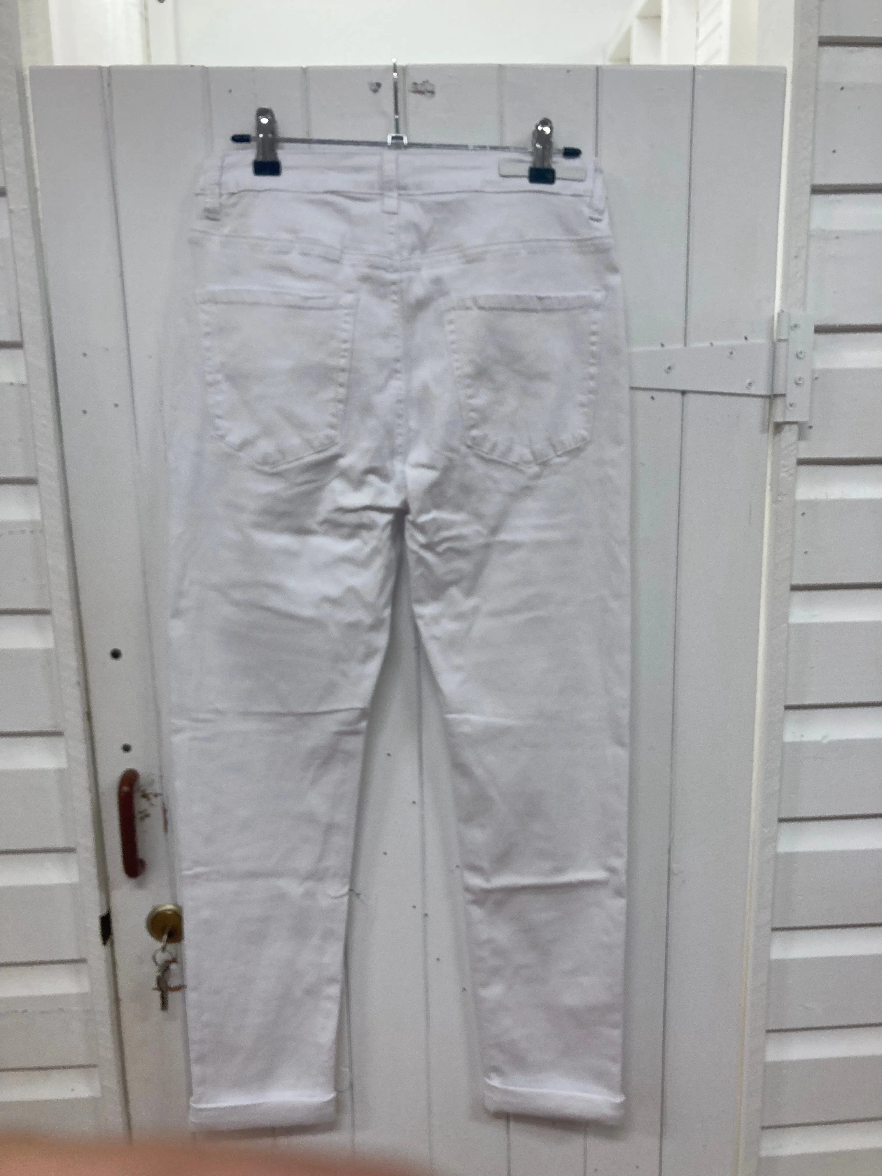 Classic White Stretch Jean By Country Denim
