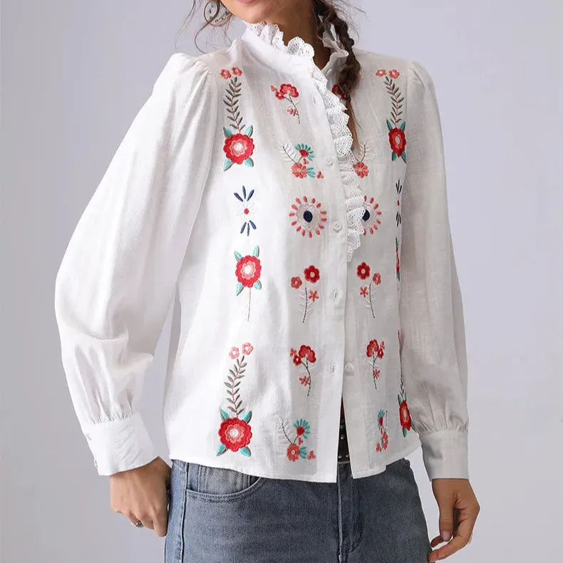 Clemence Embroidered Shirt