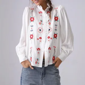 Clemence Embroidered Shirt