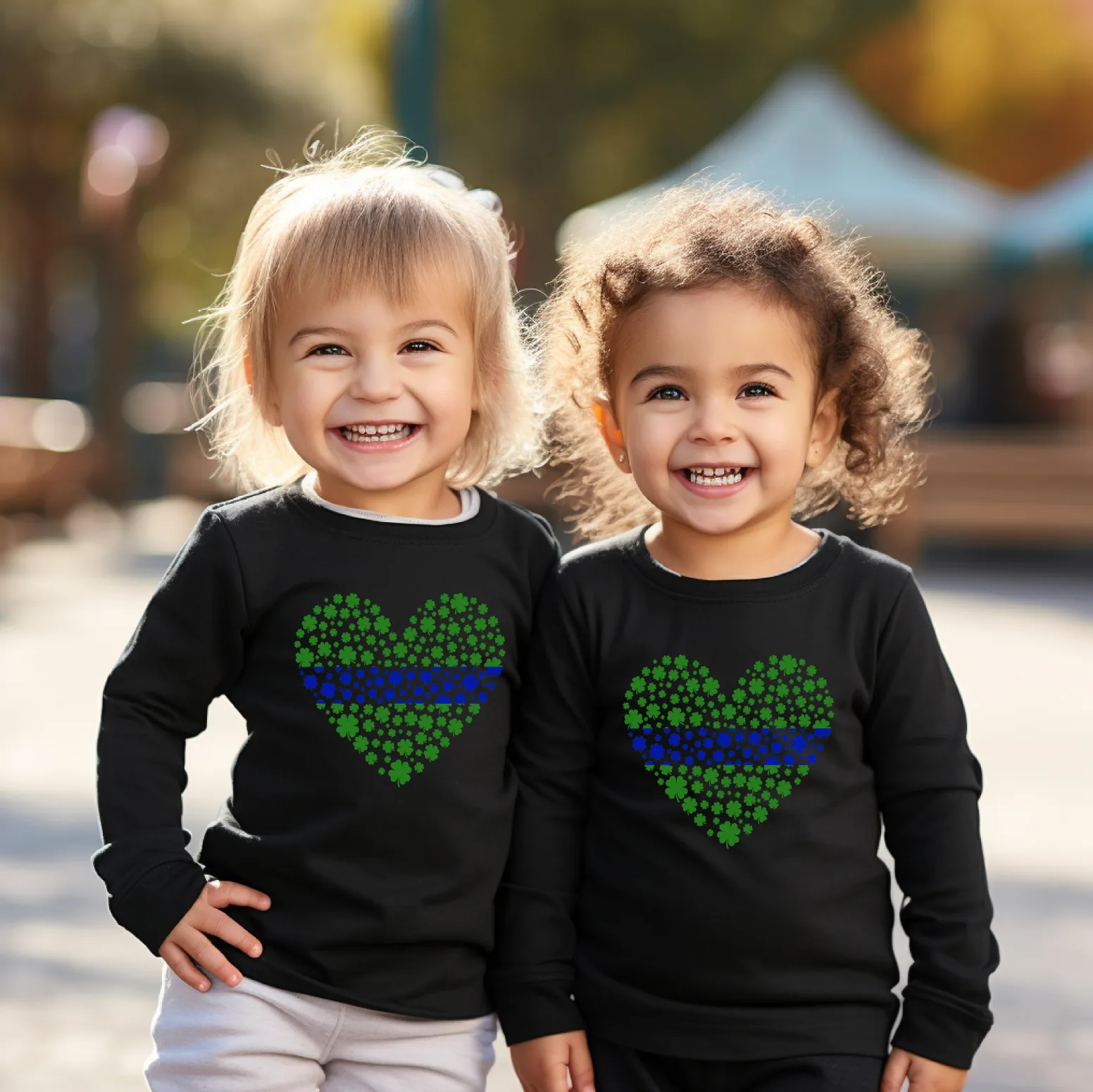 Clover Heart © Youth L/S Tee