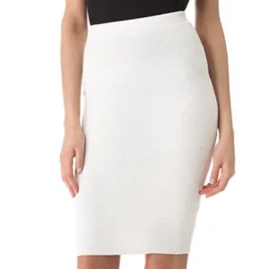 COPY - 🍦Torn By Ronni Kobo Cream Celeste Textured Knit Sweater Skirt Sz XS