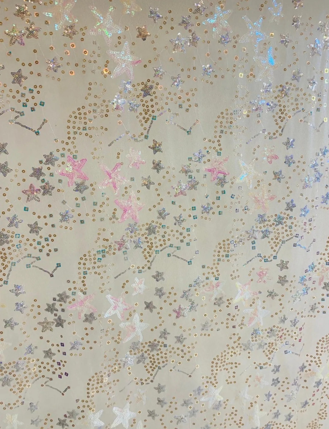 Cosmo Sequin Mesh