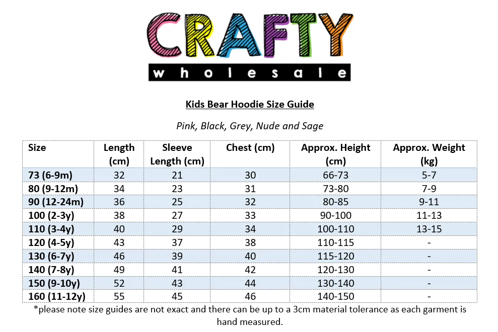 Cotton Bear Hoodie - Beige