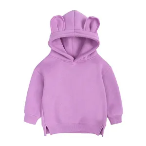 Cotton Bear Hoodie - Violet