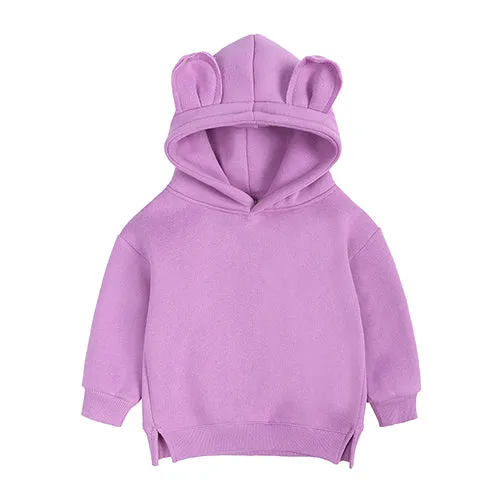 Cotton Bear Hoodie - Violet