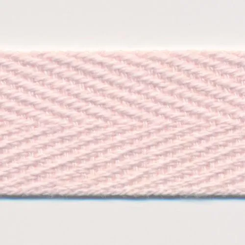 Cotton Herringbone Tape #05 Pale Pink