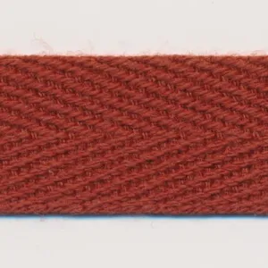Cotton Herringbone Tape #26 Rust