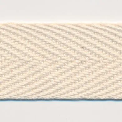 Cotton Herringbone Tape #9000 Ecru