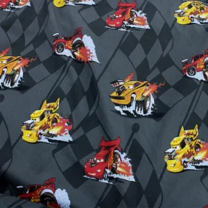Cotton Kids Fabric Hot Rod Print 140 cm