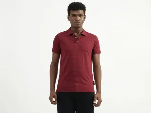 Cotton Printed Polo Collar Mens T-shirts