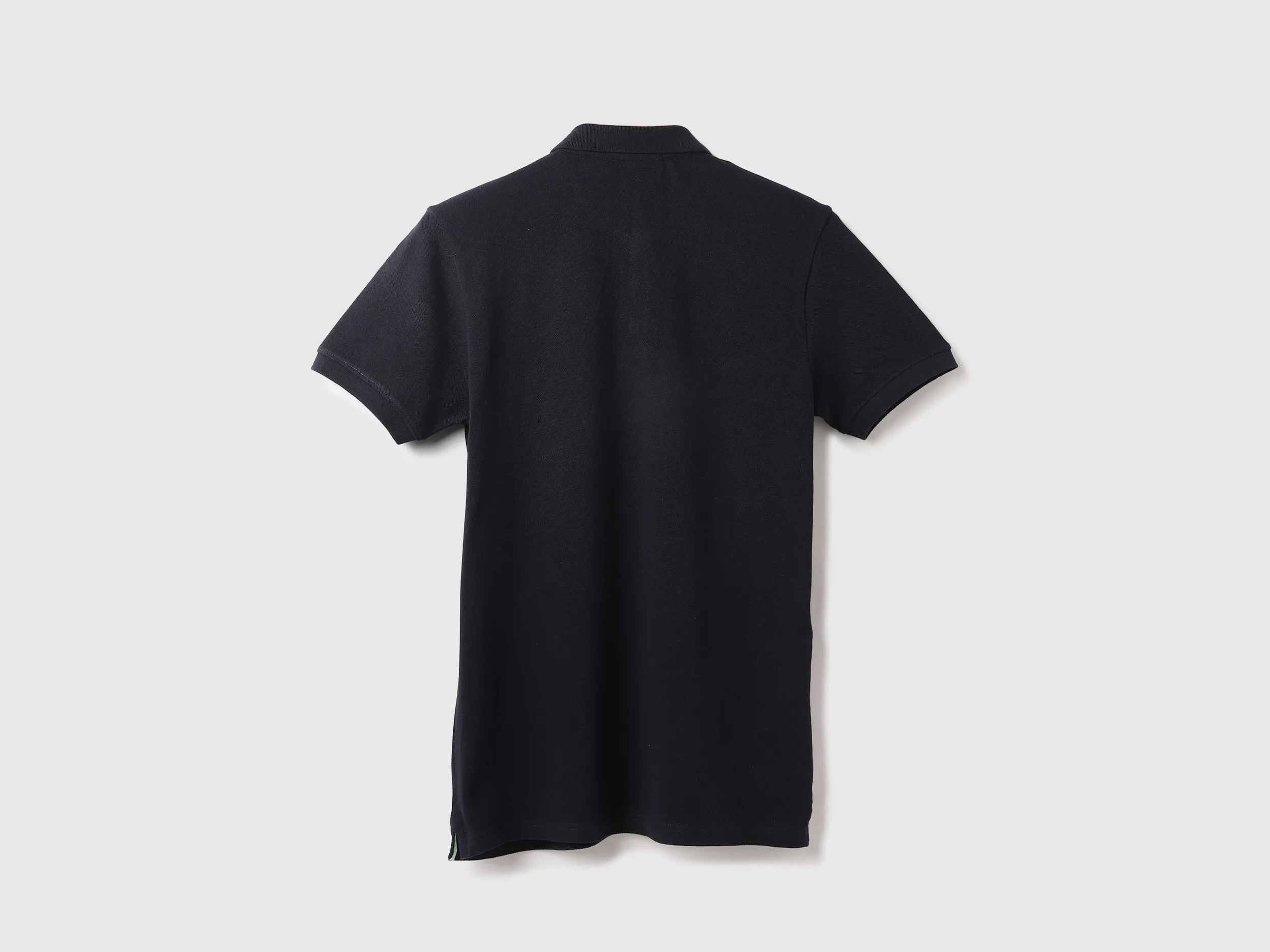 Cotton Solid Polo Collar Mens T-shirts