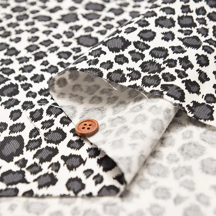 Cotton Twill Print Fabric - Leopard