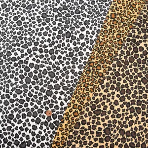 Cotton Twill Print Fabric - Leopard