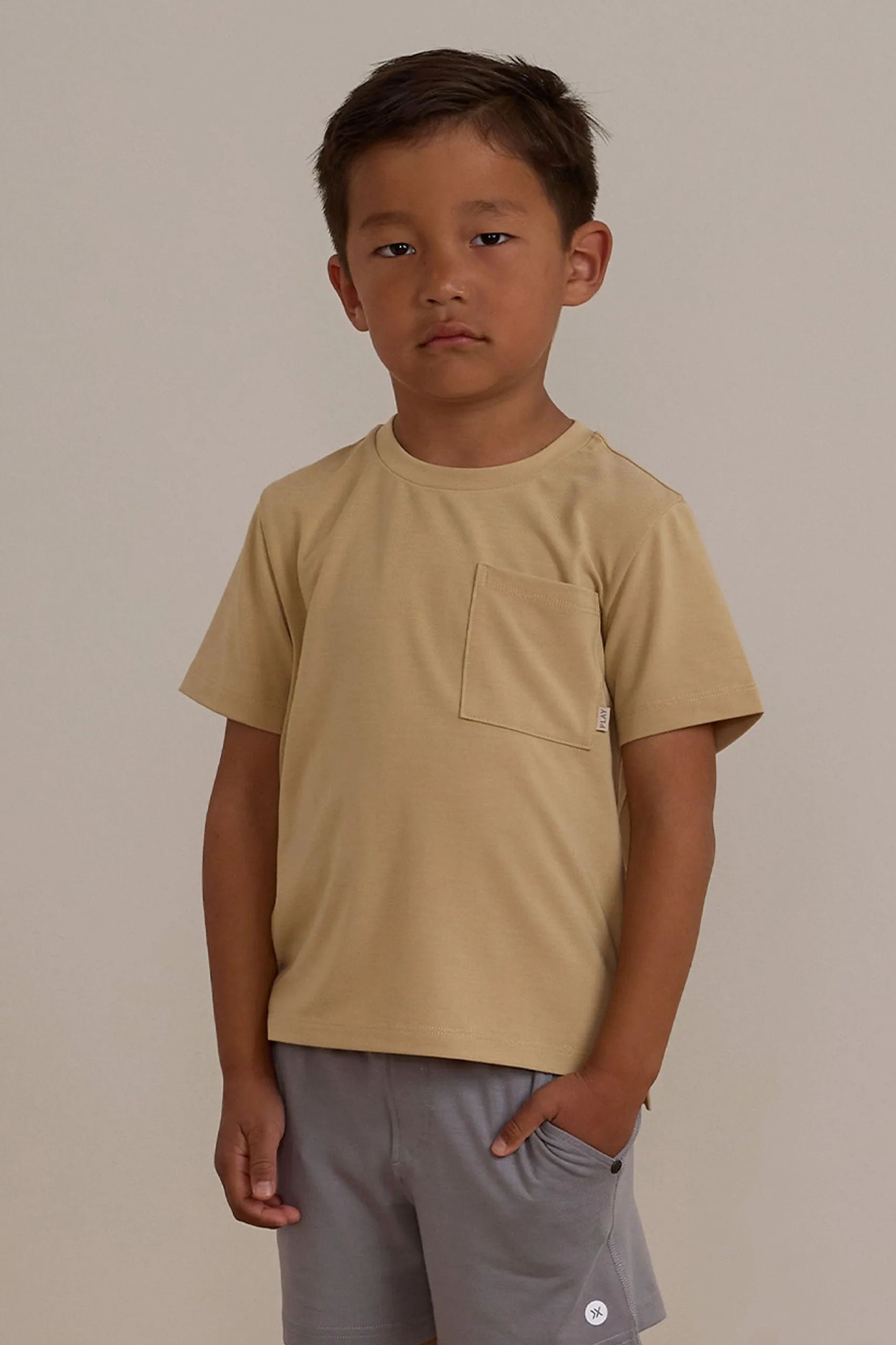 Cove Essential Pocket Tee | Sand