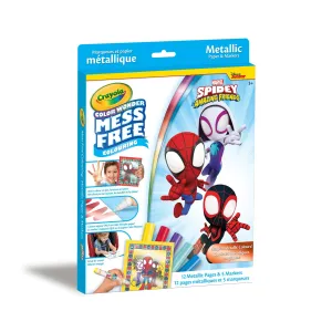 Crayola Colour Wonder Spidey & Amazing Friends Metallic Kit