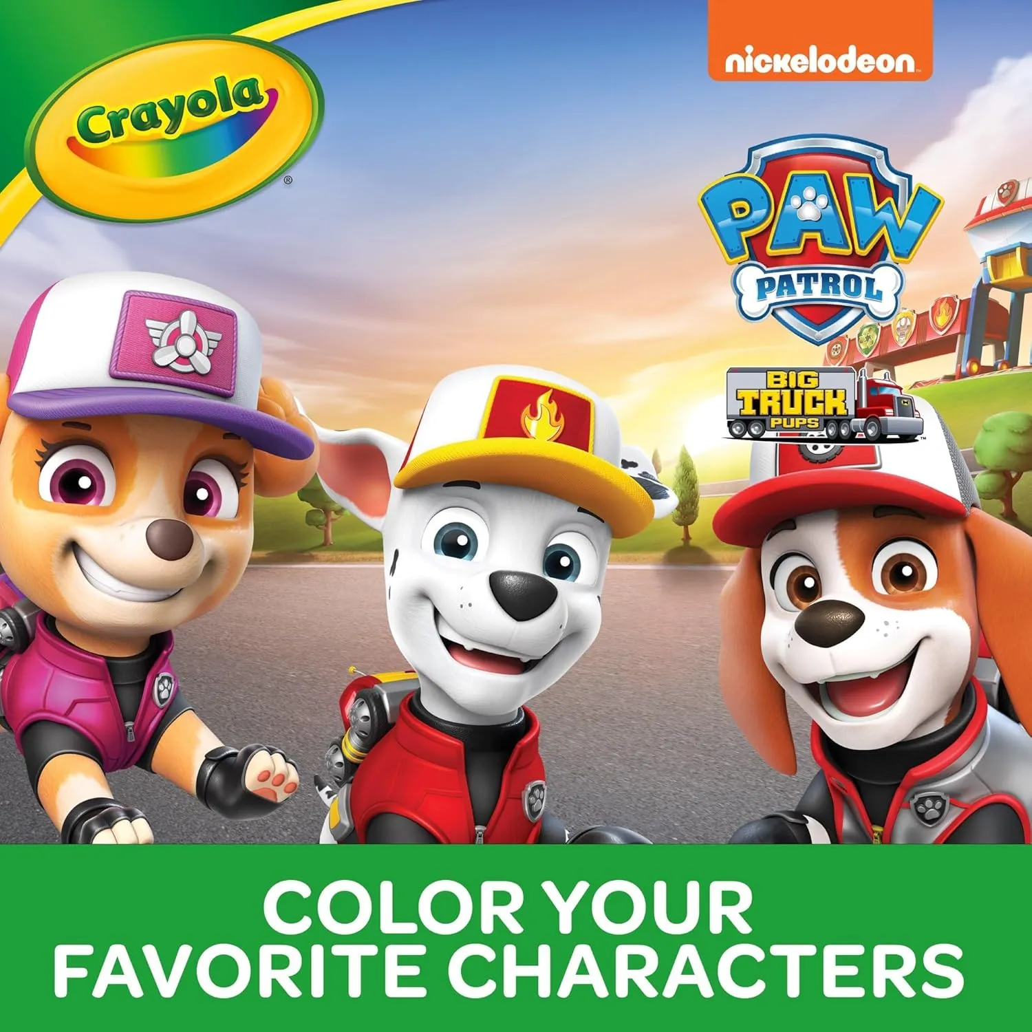 Crayola Giant Colouring Pages - Paw Patrol