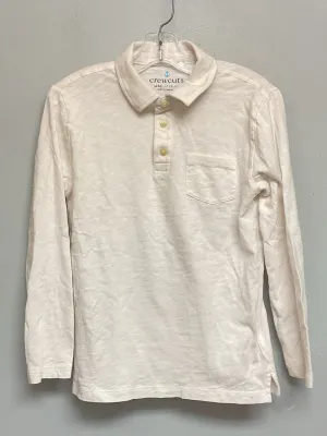 Crew Cuts Size 8 Ivory Cotton Big Boys Shirts & Polos