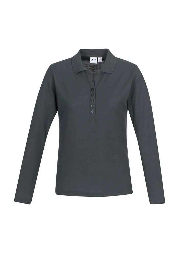 CREW LADIES L/S POLO P400LL
