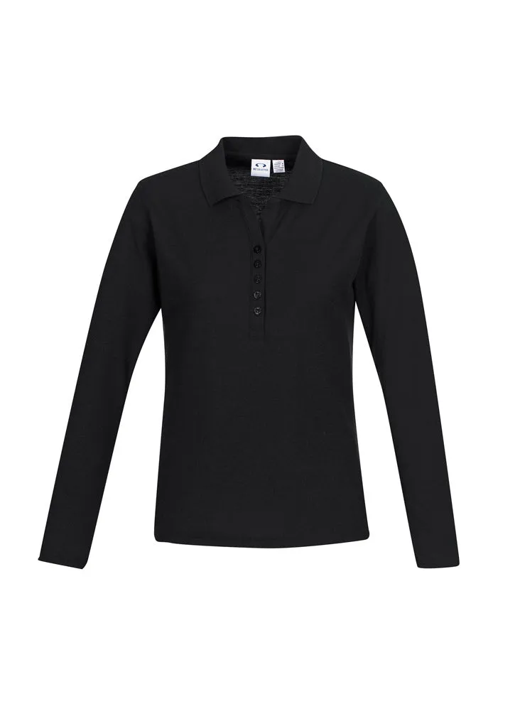 CREW LADIES L/S POLO P400LL