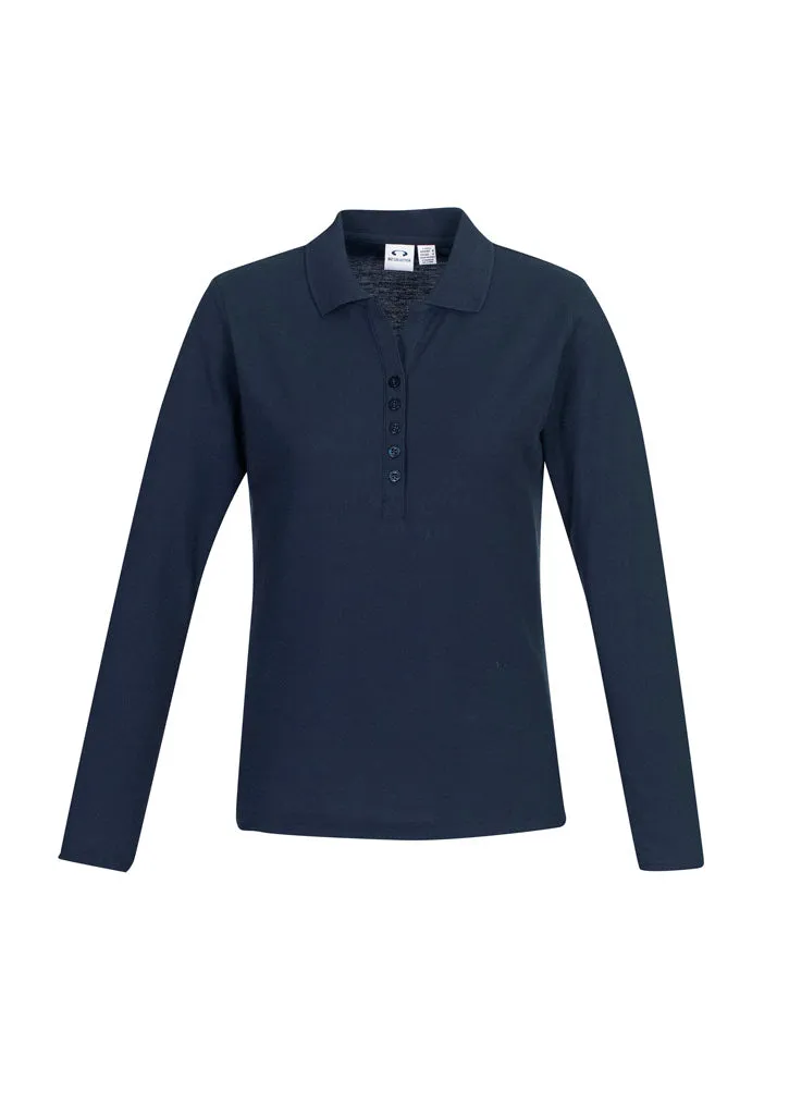 CREW LADIES L/S POLO P400LL