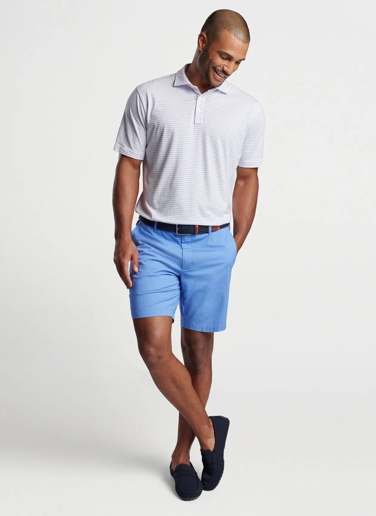 Crown Comfort Cotton Polo (Palmer Pink)