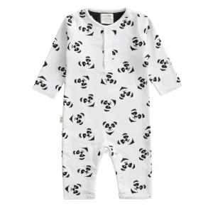 CUDDLE knitted 0 cotton romper