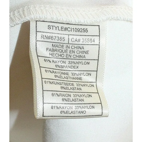 𝅺cupcakes and Cashmere Jann Ivory Pencil Skirt