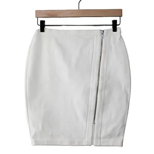 𝅺cupcakes and Cashmere Jann Ivory Pencil Skirt