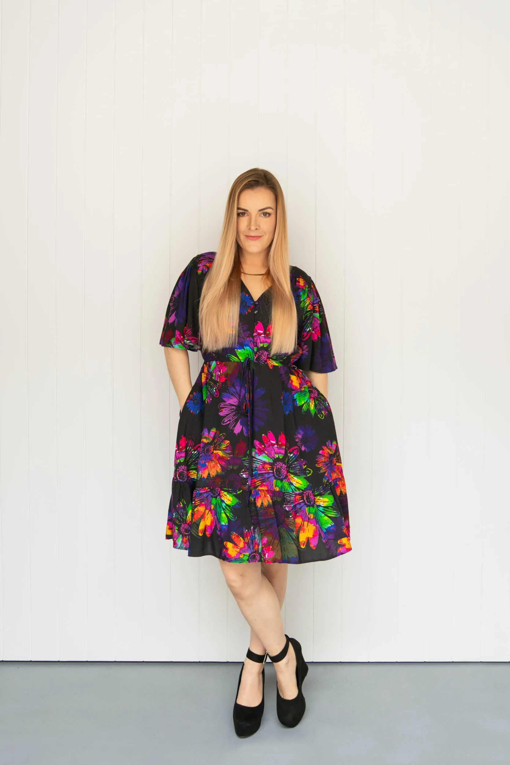 Dahlia Mini Dress - Daisy Dora