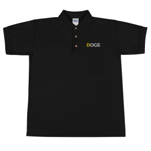 DOGE Embroidered Polo Shirt