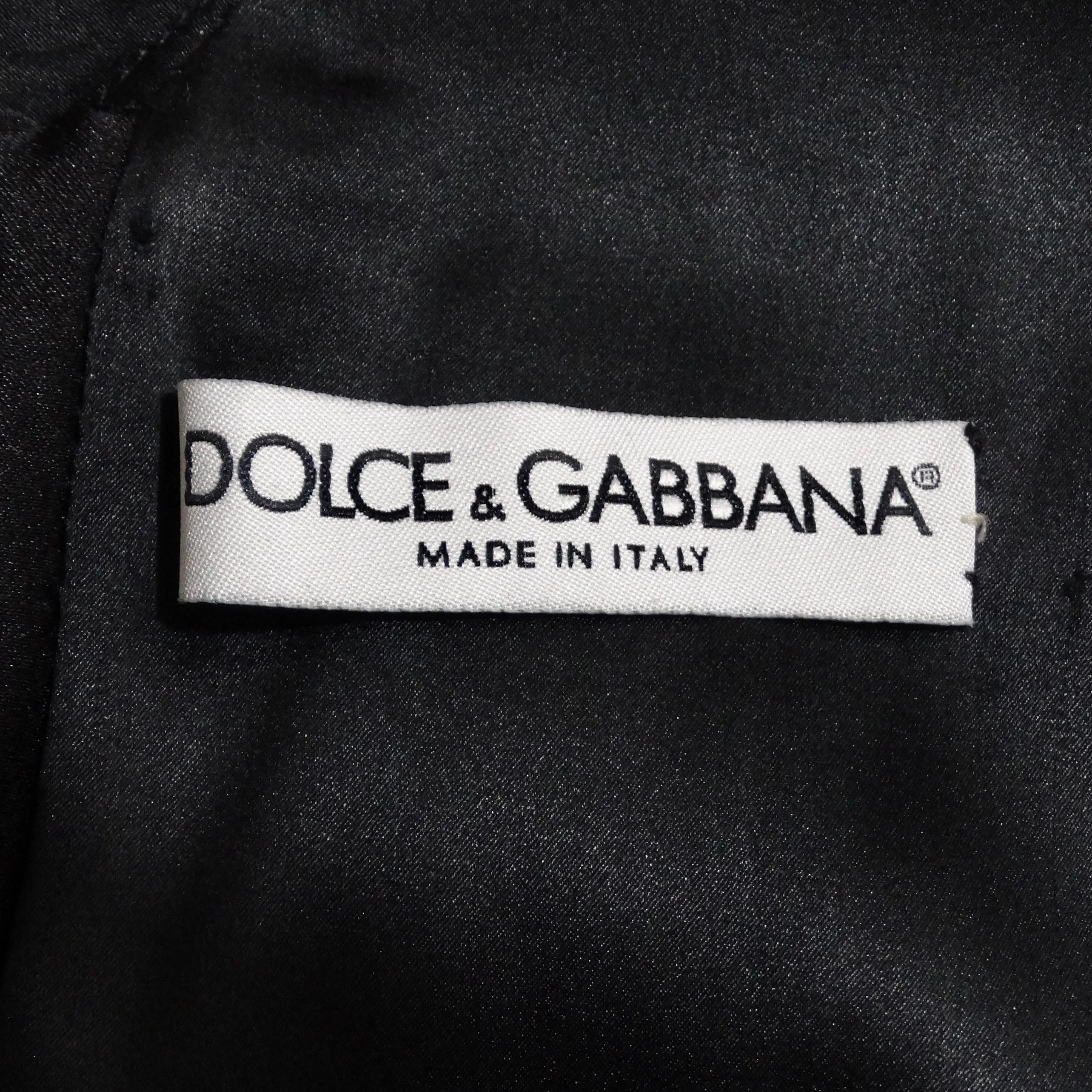 Dolce & Gabbana Silk Floral Lace Maxi Dress