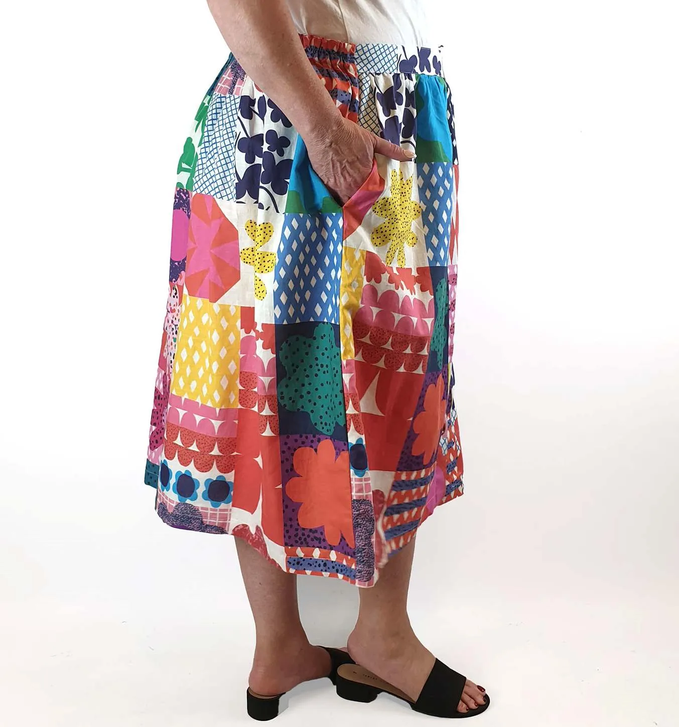 Doops beautiful print skirt size XXXL